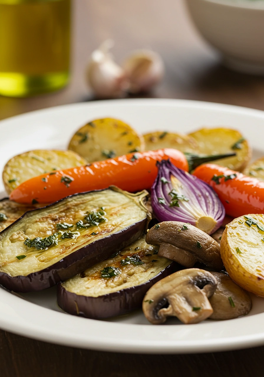 Garlic Roasted Vegetables